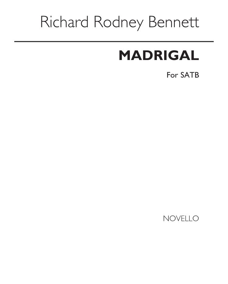 Madrigal — 理查德·罗德尼·贝内特