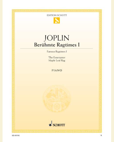 Famous Ragtimes — Scott Joplin