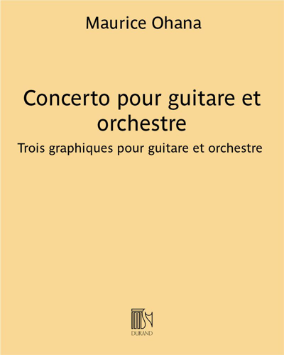 Concerto pour guitare et orchestre — Maurice Ohana