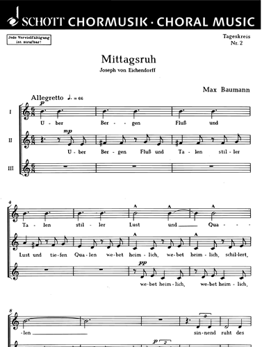 Tageskreis — Max Baumann