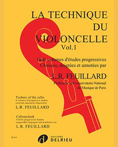 Technique for Cello, Vol. 1 — L. R. Feuillard