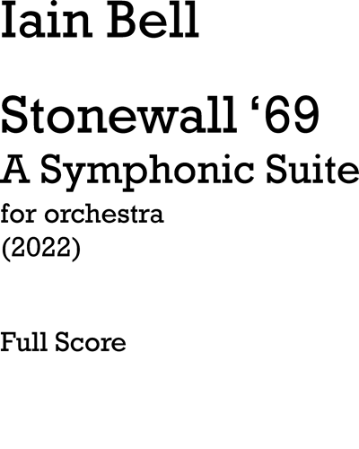 Stonewall '69 — Iain Bell