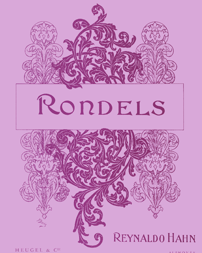 Rondels — 雷纳尔多·哈恩