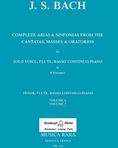 Sämtliche Arien, Vol. 7 (BWV 107, 113, 114, 130, 180) — Johann Sebastian Bach