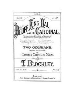 Bluff King Hal And The Cardinal — T. Blockley