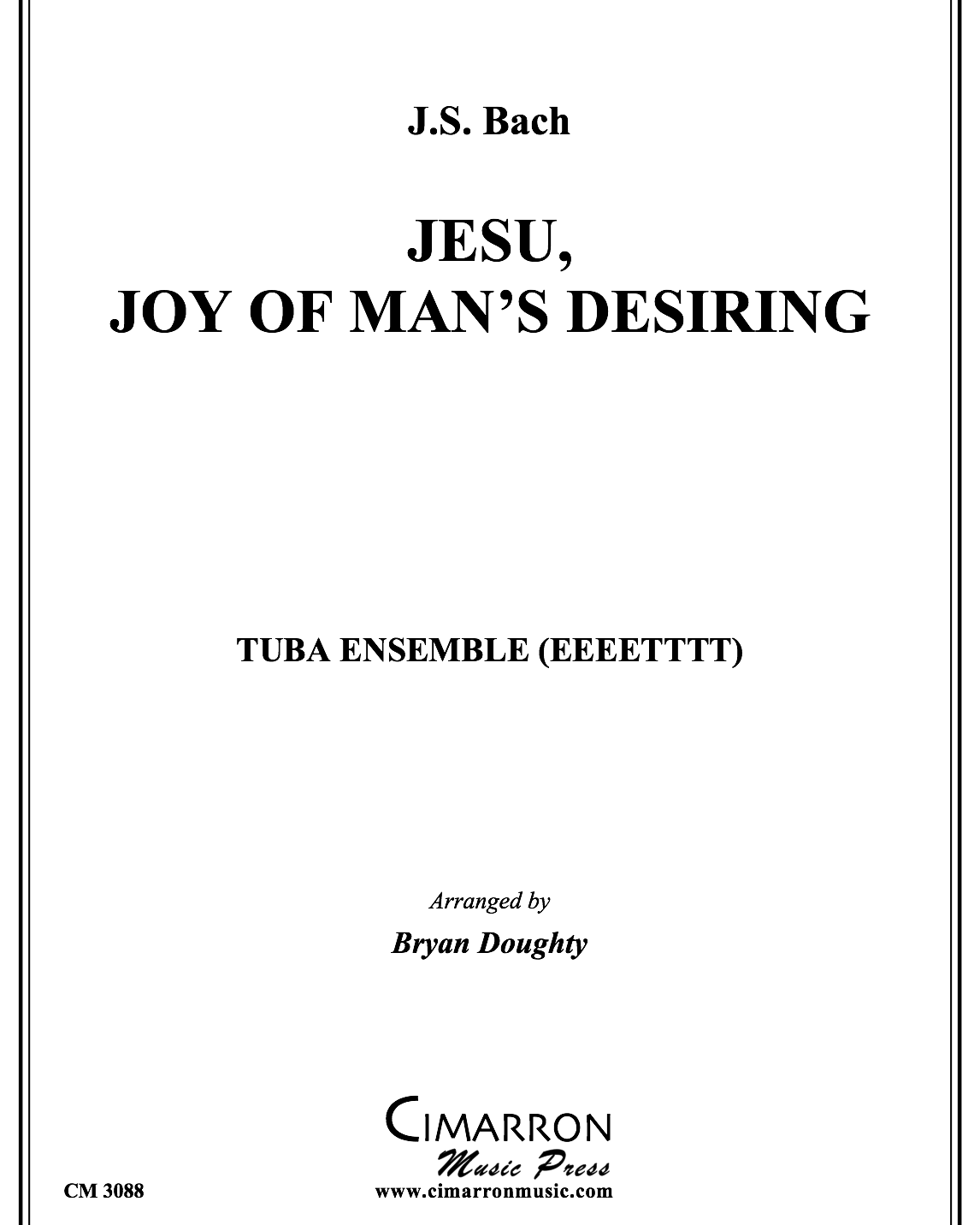 Jesu, Joy of Man's Desiring — 巴赫