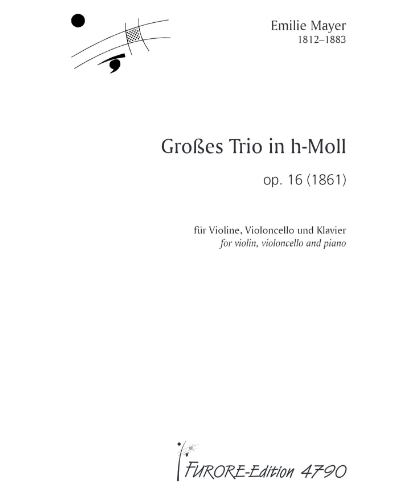 Trio in B minor, op. 16 — Emilie Mayer