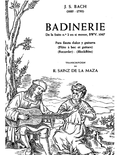 Badinerie (de la "Suite No. 2 in B minor") BWV 1067 — 巴赫