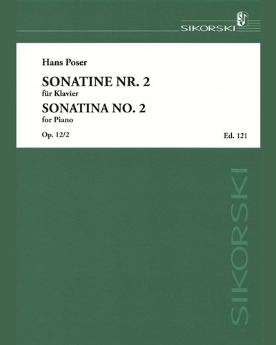 Sonatina No. 2, op. 12/2 — Hans Poser