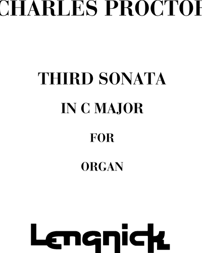 Sonata No. 3 in C major — Charles Proctor