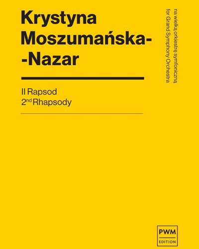 Rhapsody No. 2 — Krystyna Moszumańska-Nazar