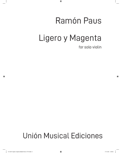Ligero y Magenta — Ramón Paus