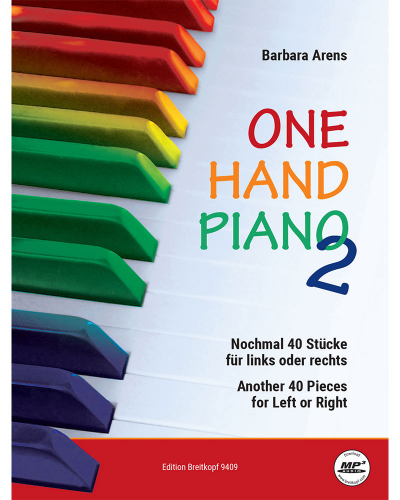 One Hand Piano, Vol. 2 — Barbara Arens