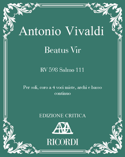 Beatus Vir, RV 598 (Psalm 111) — 维瓦尔第