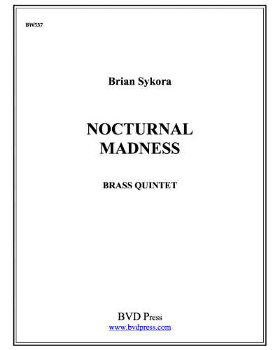 Nocturnal Madness — Brian Sykora