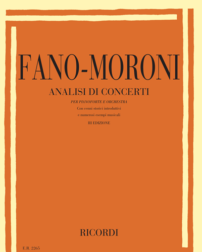 Analisi di concerti — Fabio Fano