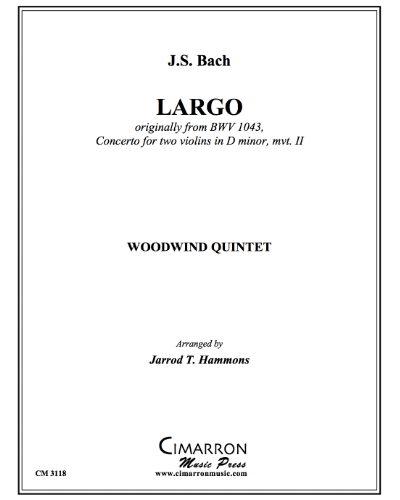 Largo (from 'Concerto for Two Violins in D minor, BWV 1043') — 巴赫