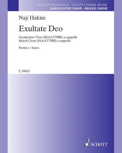 Exultate Deo — 纳吉·哈基姆