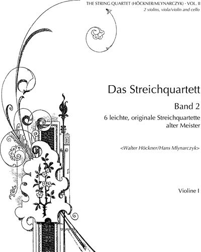 Six Easy, Original String Quartets of the Old Masters, Vol. 2 — Various