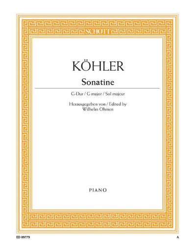 Sonatina G major — 科勒