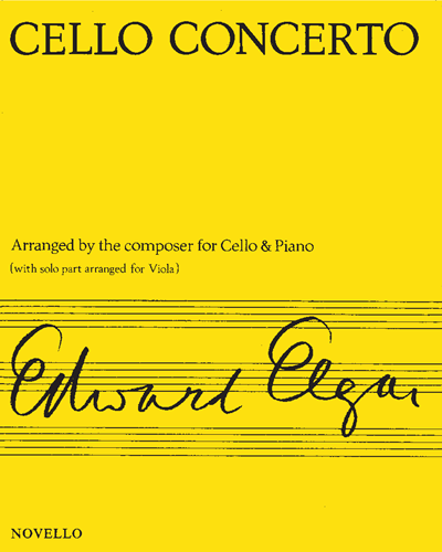 Cello Concerto in E minor, op. 85 — 埃尔加