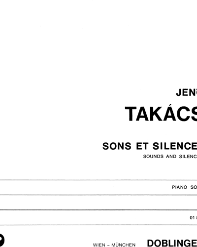 Sons et silences, op. 87 — Jenő Takács