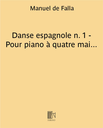 Danse espagnole No. 1 (from 'La vida breve') — 法雅