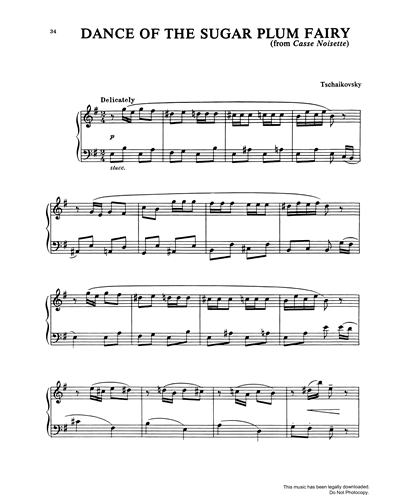 Dance of the Sugar Plum Fairy — Pyotr Ilyich Tchaikovsky