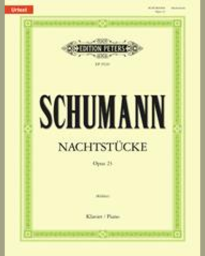 Nachtstücke Op.23 — 舒曼