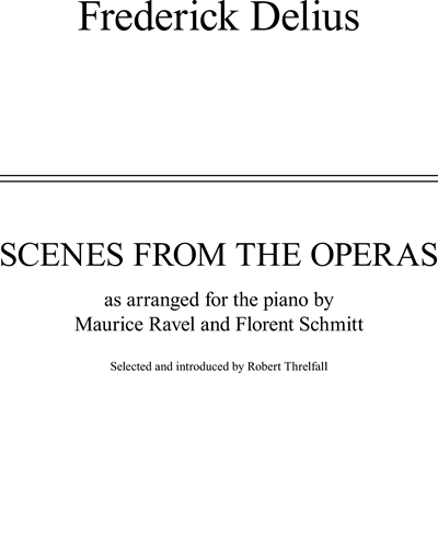 Scenes from the Operas — 戴留斯