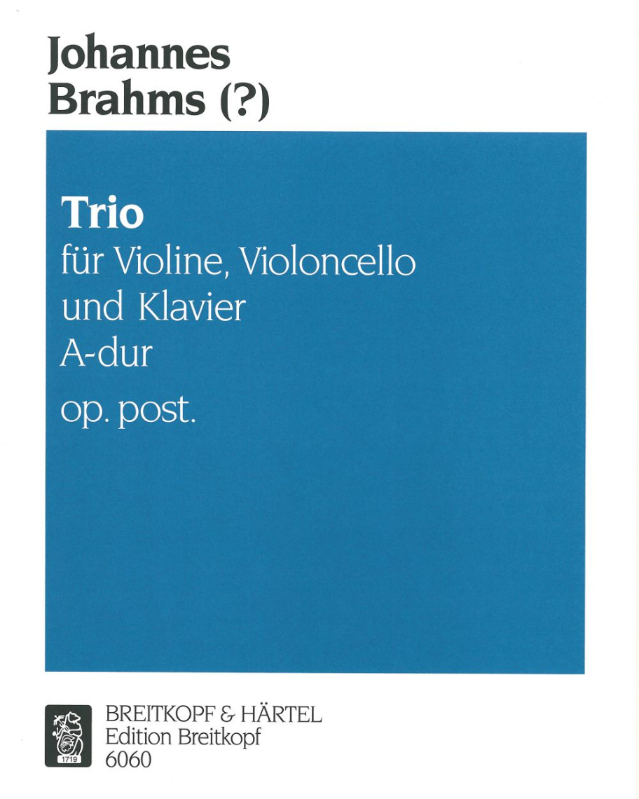 Piano Trio in A major, op. post. — 勃拉姆斯