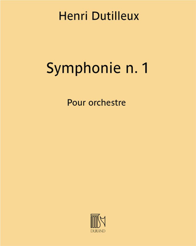 Symphony No. 1 — 迪蒂耶