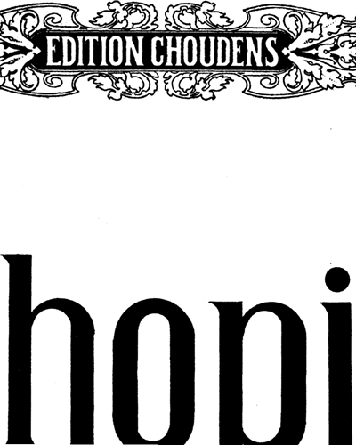 Scherzo Op. 54, No. 4 — 肖邦