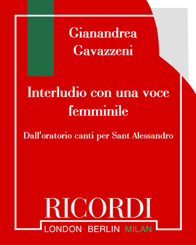 Interludio con una voce femminile — Gianandrea Gavazzeni