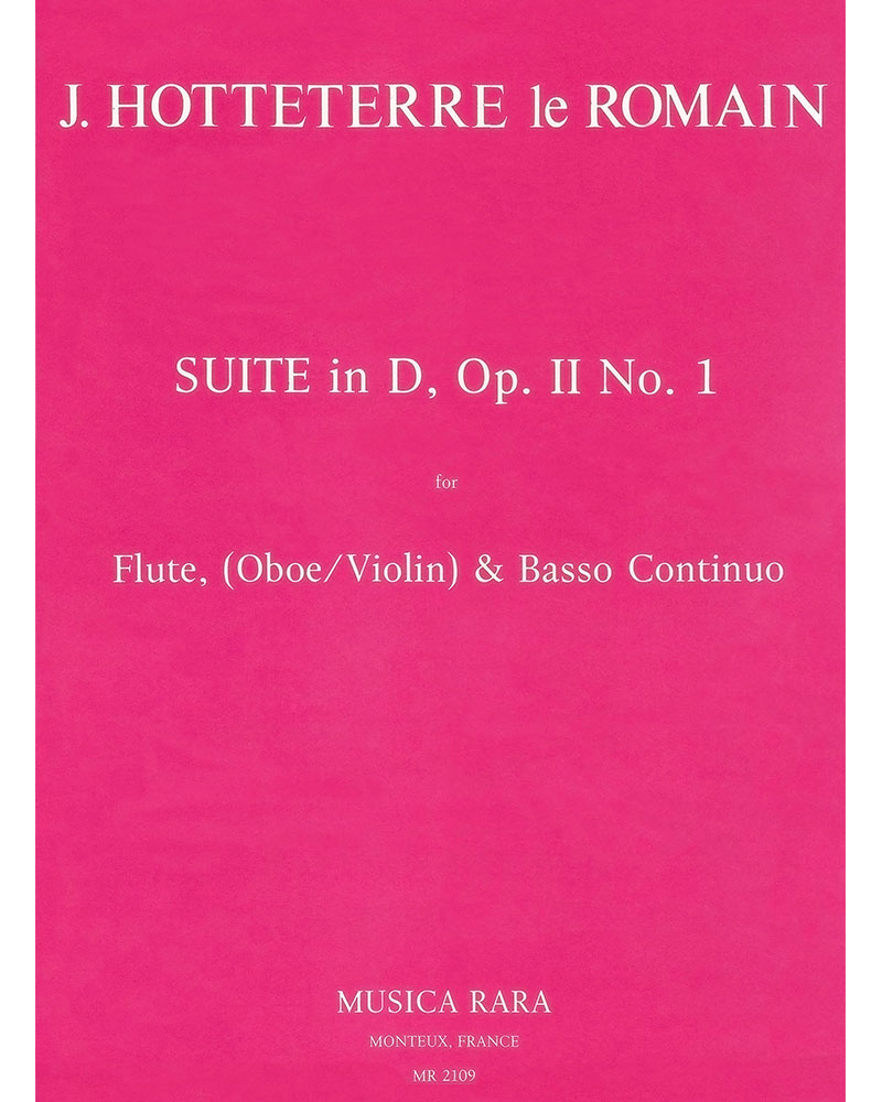 Suite in D major, op. 2 no. 1 — Jacques-Martin Hotteterre