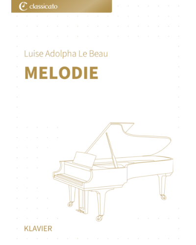 Melody, op. 1 No. 3 — Luise Adolpha Le Beau