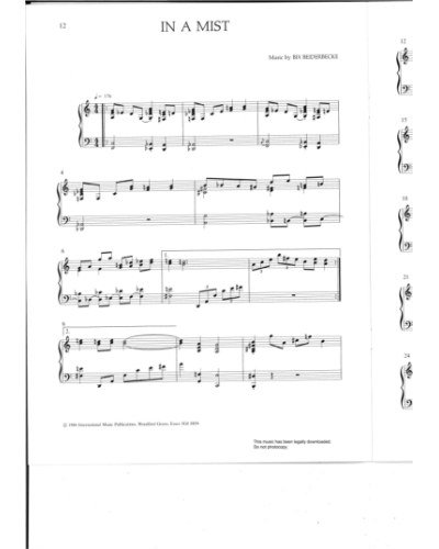 In A Mist — Bix Beiderbecke