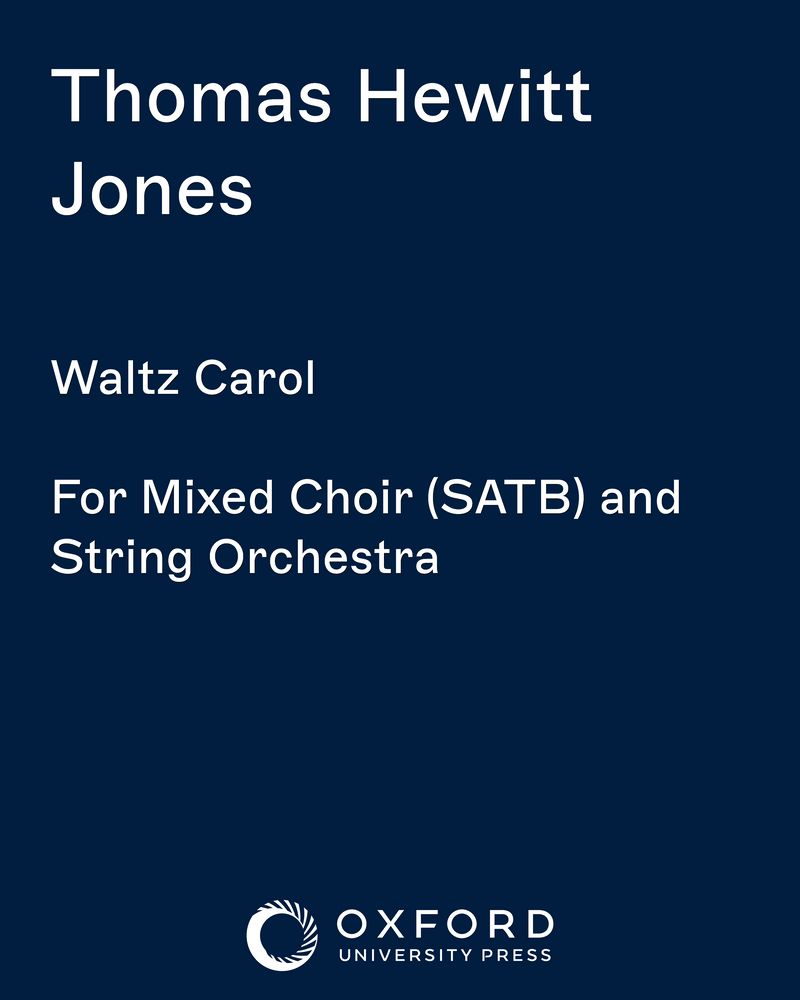 Waltz Carol — Thomas Hewitt Jones