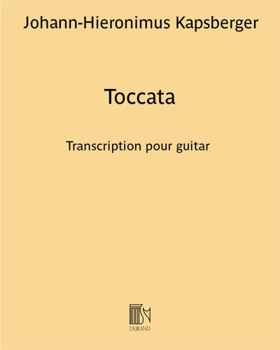 Toccata — Johann-Hieronimus Kapsberger