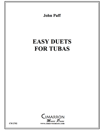 Easy Duets for Tubas — John Paff