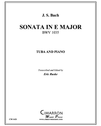 Sonata in E minor, BWV 1035 — Johann Sebastian Bach