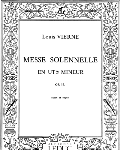 Messe Solennelle in C# minor, op.16 — 维埃纳