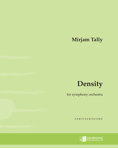 Density — Mirjam Tally