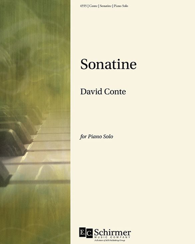 Sonatine for Piano Solo — David Conte