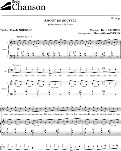 À bout de souffle — Dave Brubeck