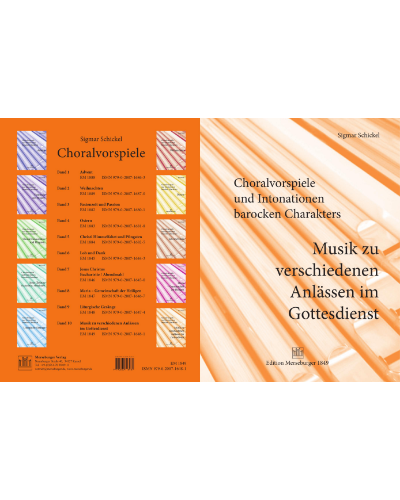 Chorale Preludes and Intonations in the Baroque Style, Vol. 10: Music for Various Occasions in the Church Service — Sigmar Schickel