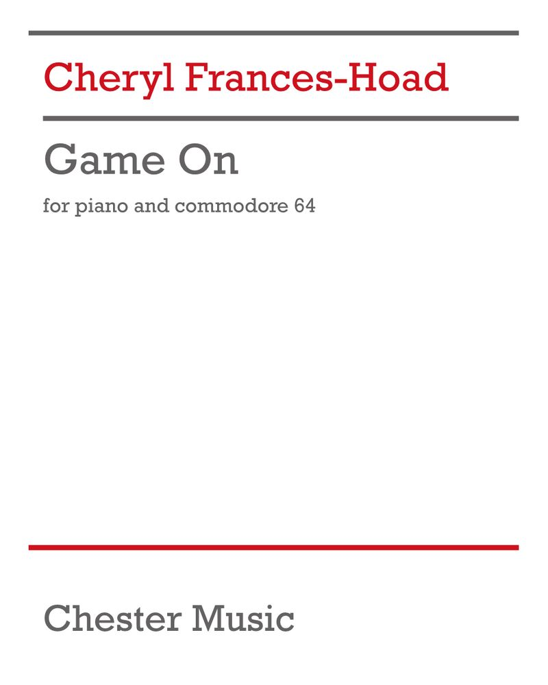 Game On — Cheryl Frances-Hoad