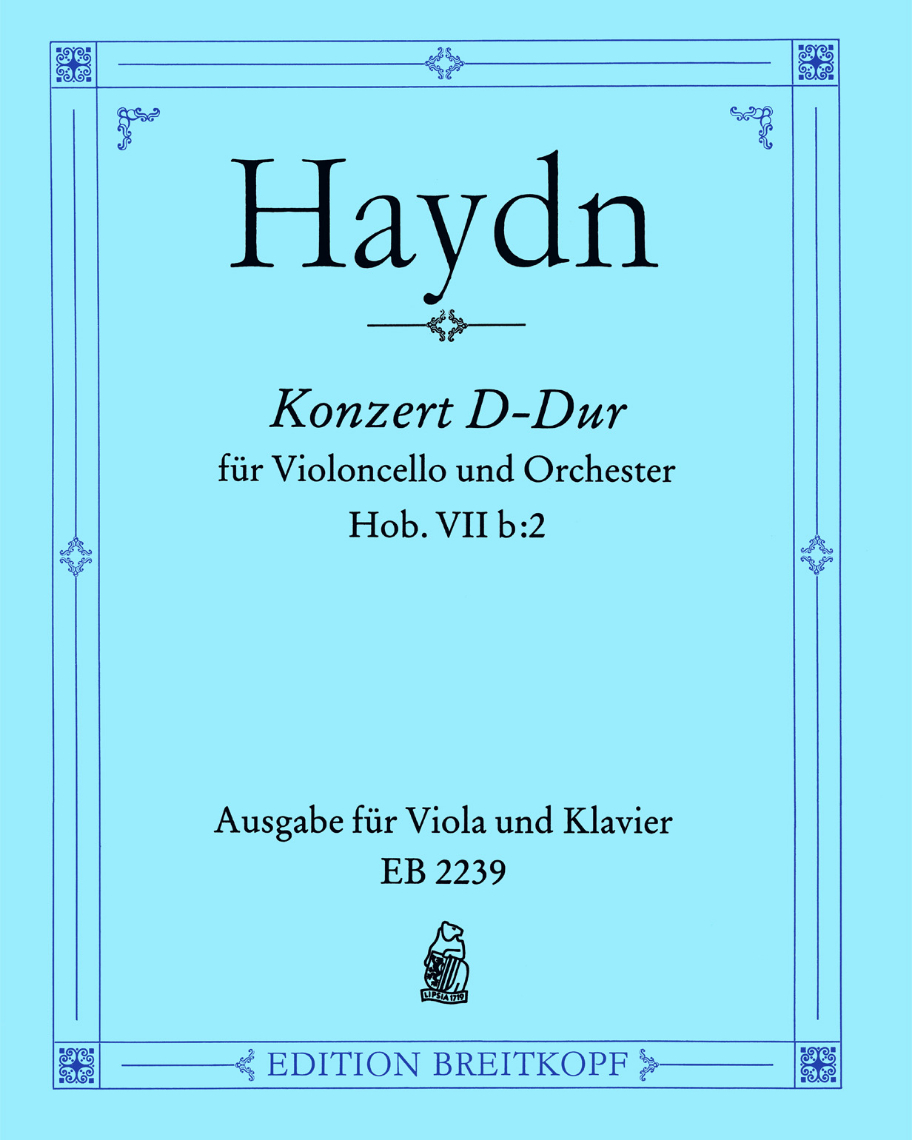 Cello Concerto in D major, Hob. VIIb:2 — Joseph Haydn