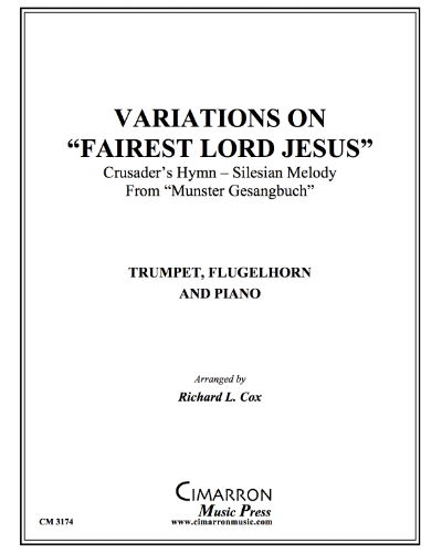 Variations on 'Fairest Lord Jesus' (from 'Munster Gesangbuch') — Traditional