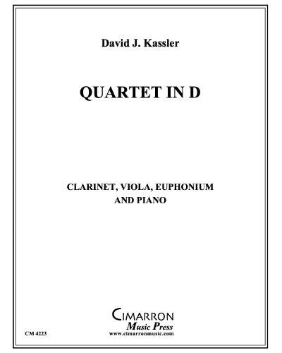 Quartet in D major — David Kassler